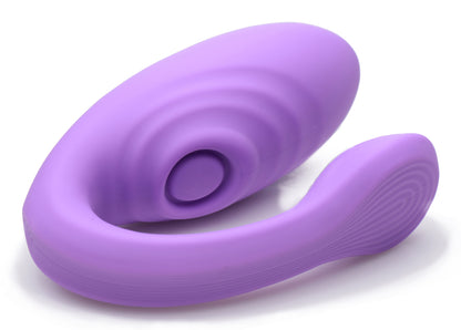XR Brands Pulse Pro Clitoral Stimulating Vibe with Remote – Purple