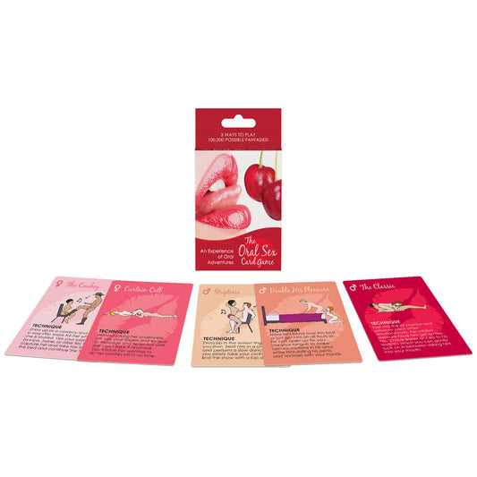 Kheper Games Oral Sex Card Game – Couples Game for Oral Adventures