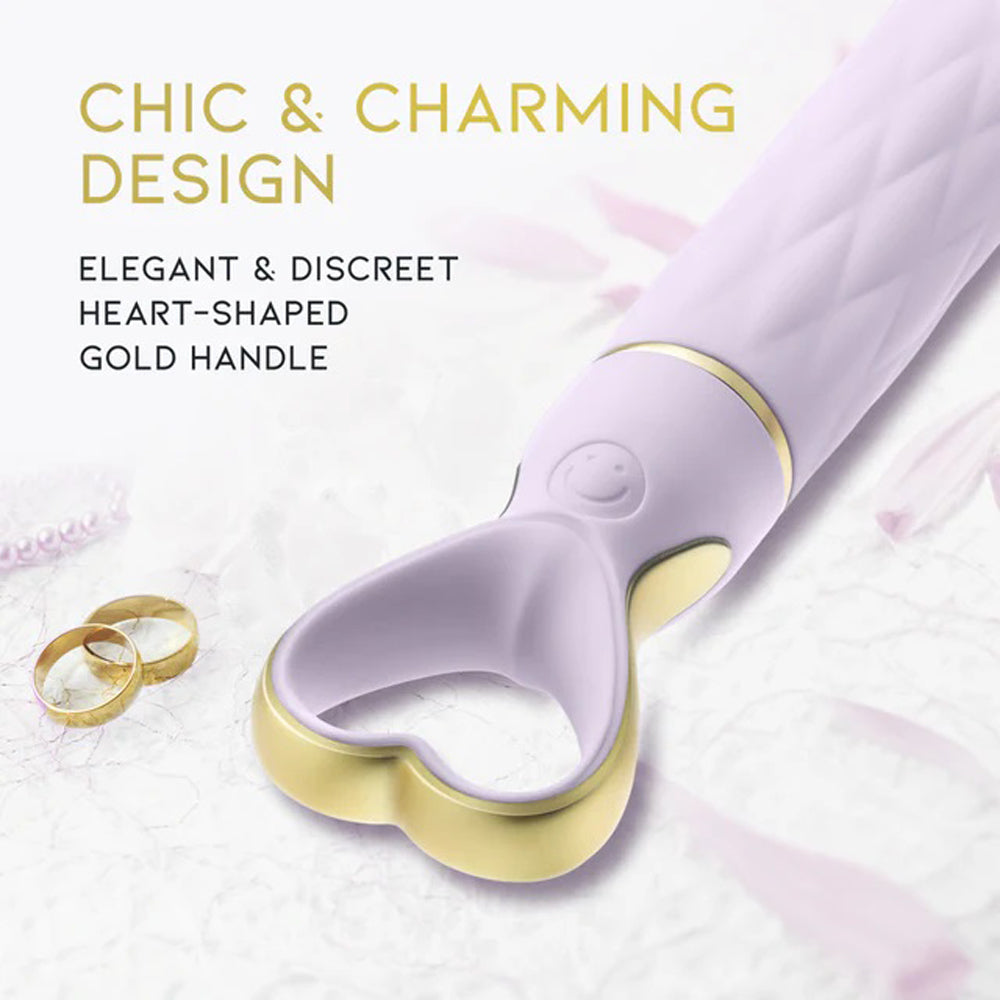 Blush Delice Heartthrob Vibrator – Lavender – 10 Vibration Modes