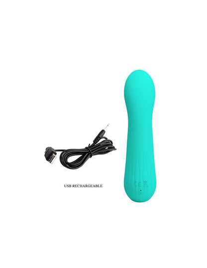 Pretty Love Faun Rechargeable G-Spot Vibrator – Turquoise