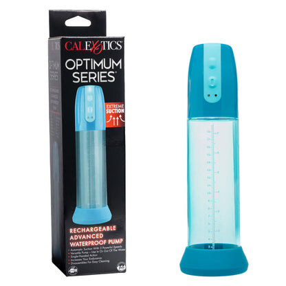 CalExotics Optimum Series Rechargeable Advanced Waterproof Pump – Blue