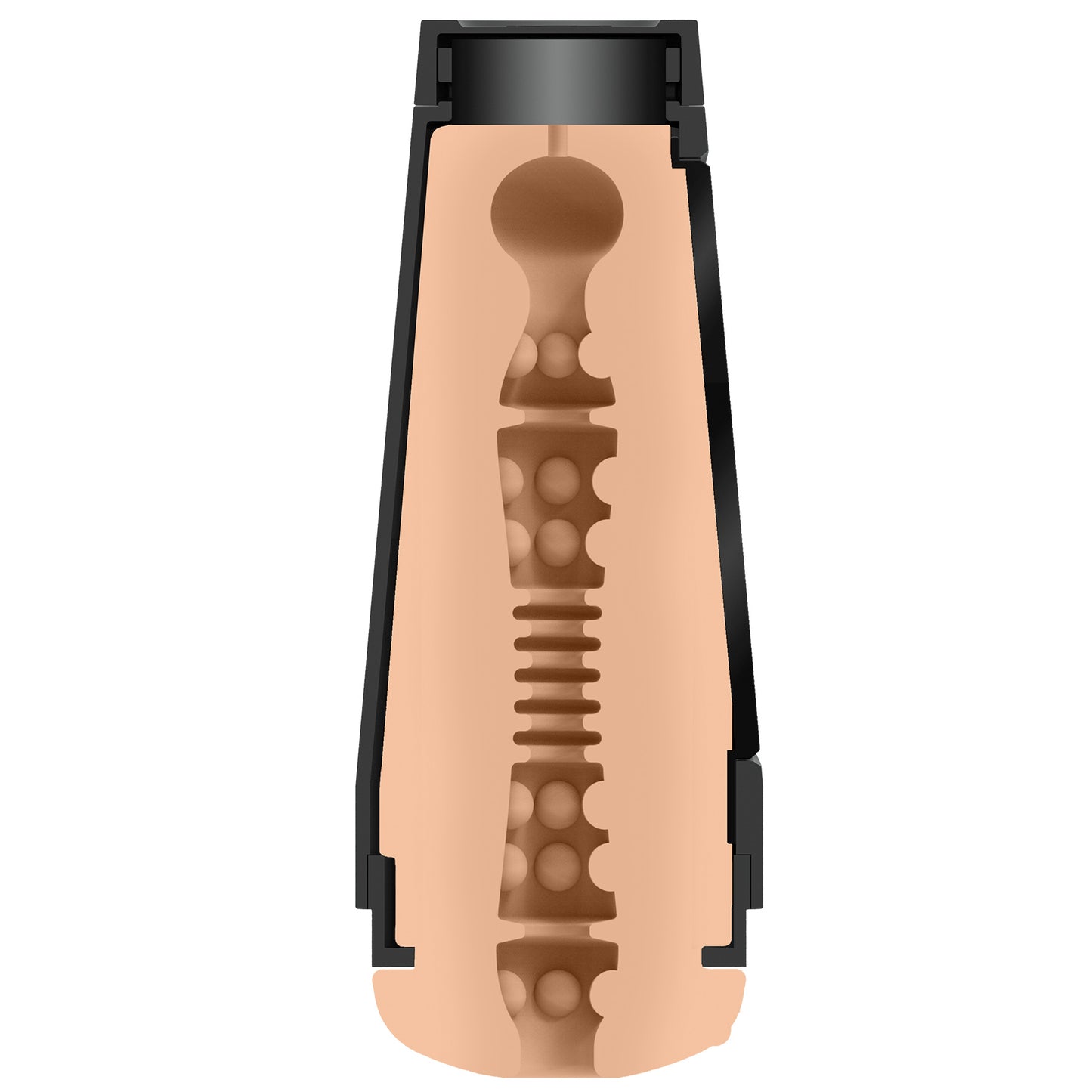 Main Squeeze Kylie Rocket Ultraskyn Stroker - Realistic Texture - Beige