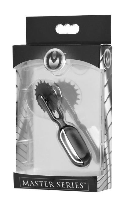 XR Brands Lil Devil Mini Sensation Wheel – Black – Compact Sensation Tool
