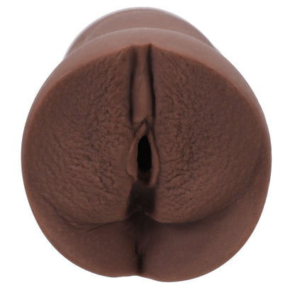 Doc Johnson Jenna Foxx Signature Stroker - Realistic ULTRASKYN Pocket Pussy - Brown