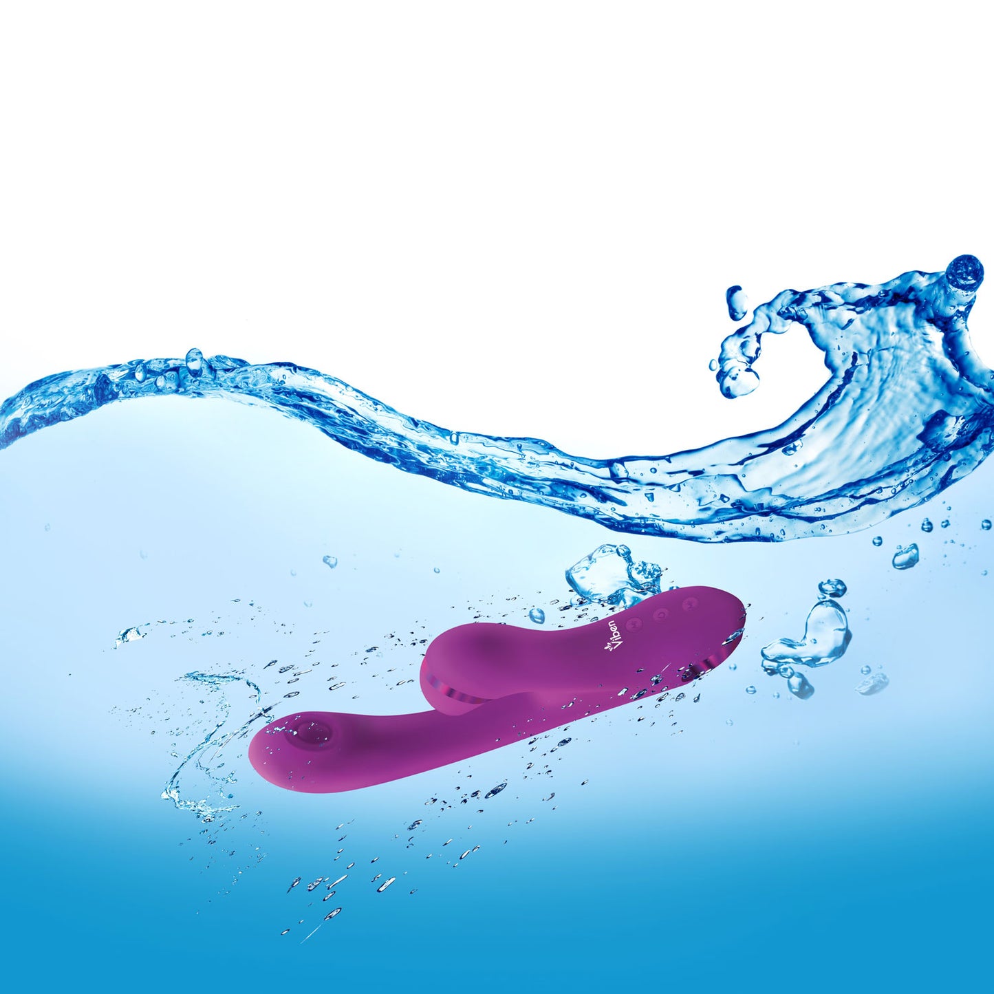 Zazzle Clitoral Suction/Thumping Rabbit - G-Spot Vibrator - Berry