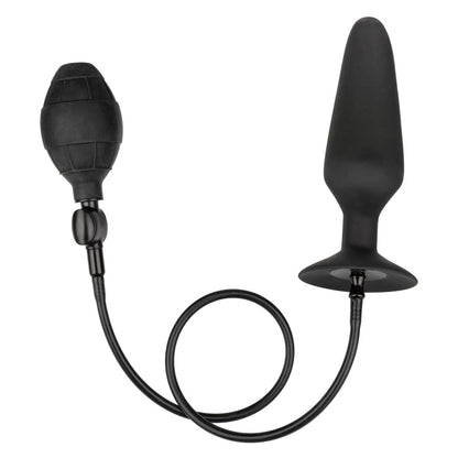 Colt XXXL Pumper Plug with Detachable Hose – Inflatable Silicone Plug – Black