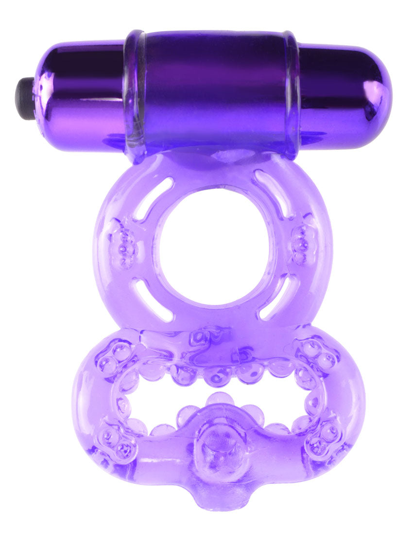 Fantasy C-Ringz Infinity Super Ring – Purple – Erection Support and Vibrations