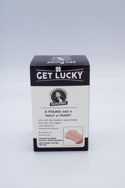 Viben Quickies Realistic Pussy Stroker with Ridged Inner Sleeve – Beige