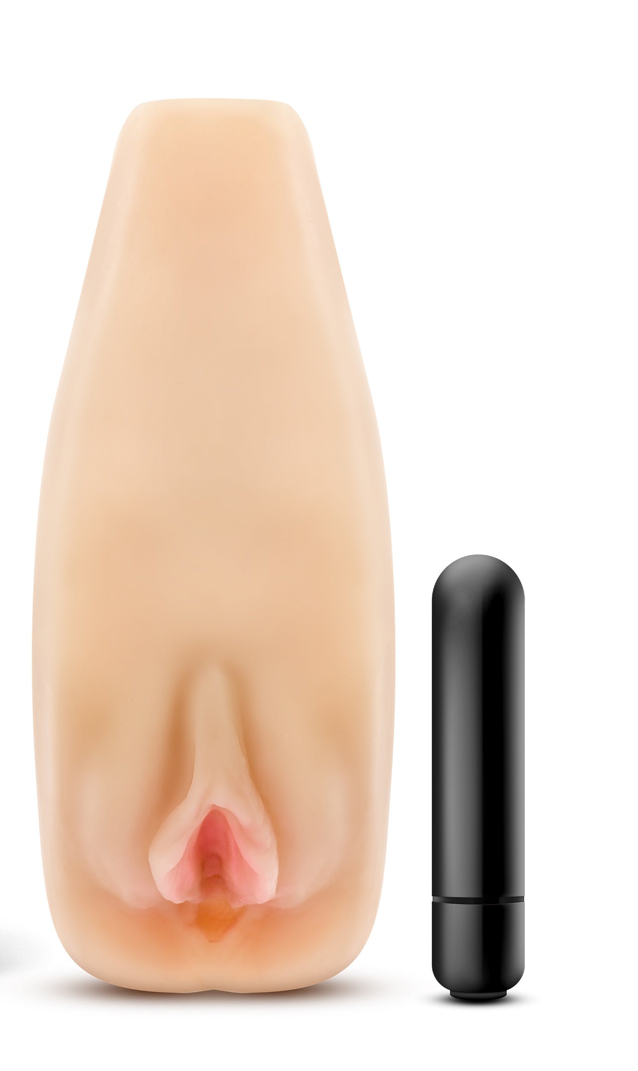 Blush M Elite Soft and Wet Stroker – Beige – Self-Lubricating with Vibrations