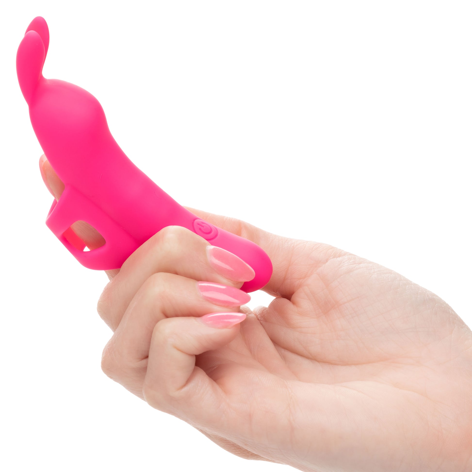 CalExotics The Flirty Vibe Finger Vibrator with 10 Functions – Pink
