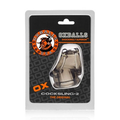 Oxballs Cocksling-2 Cockring – Smoke Gray – Phthalate Free