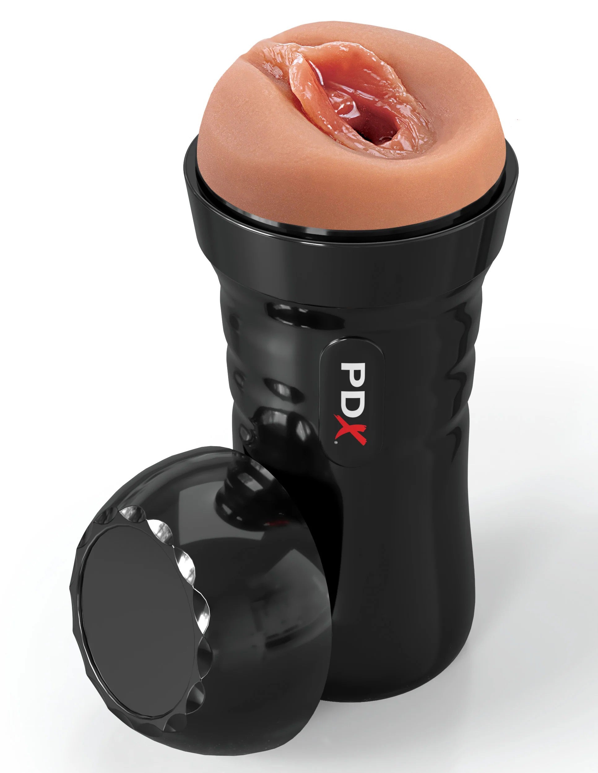 Pipedream Wet Pussies Super Juicy Snatch Self-Lubricating Stroker - Brown
