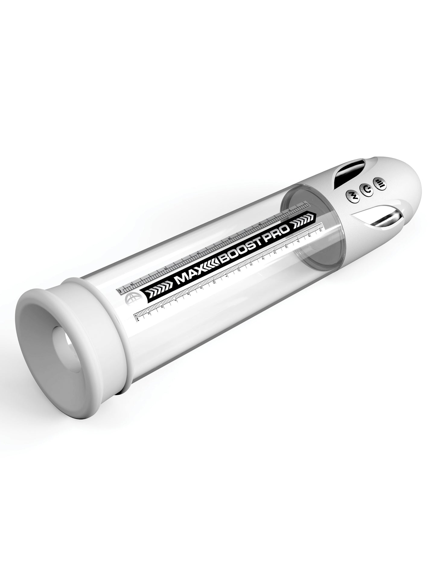 Pipedream Max Boost Pro Flow Penis Pump - Waterproof White