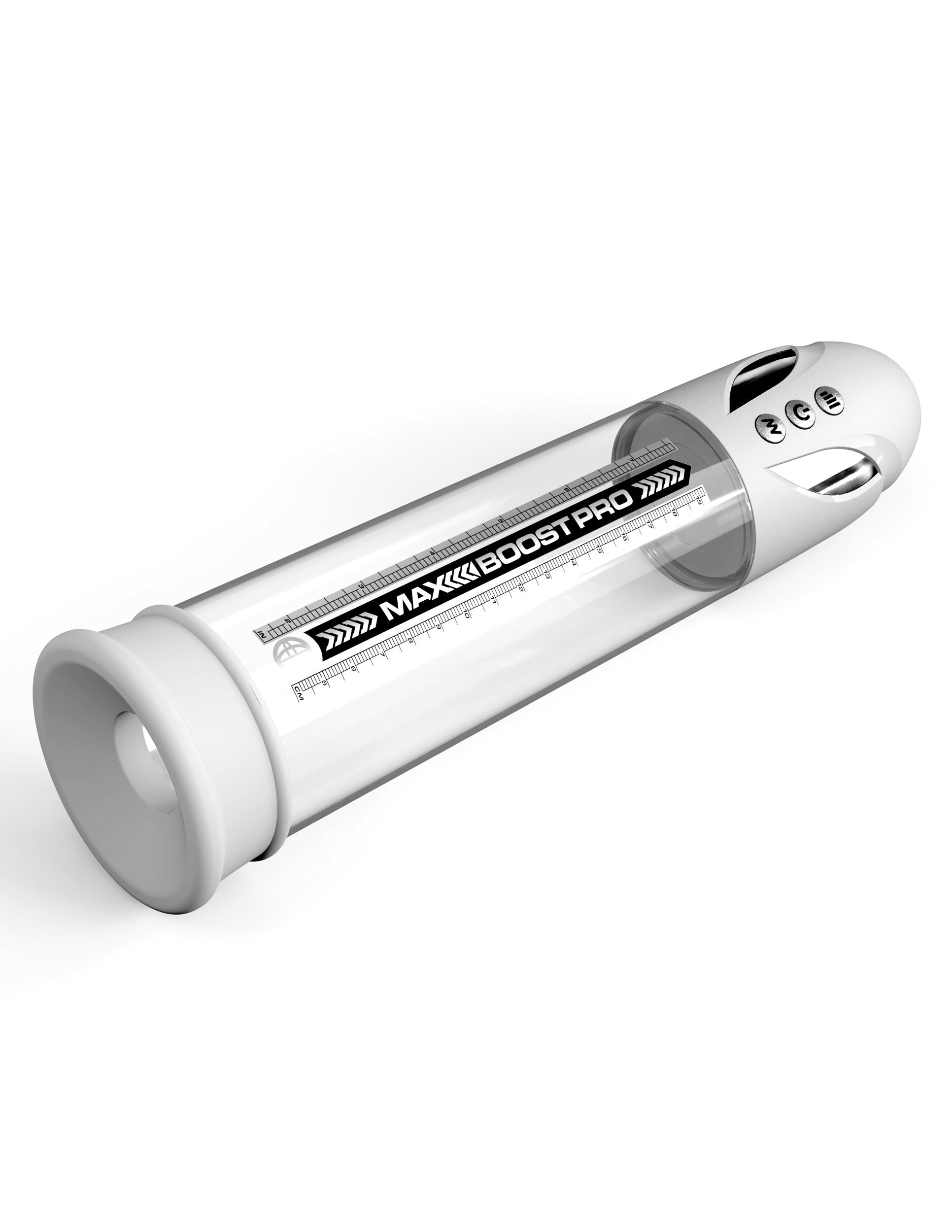 Pipedream Max Boost Pro Flow Penis Pump - Waterproof White