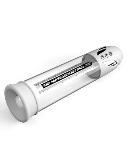 Pipedream Max Boost Pro Flow Penis Pump - Waterproof White