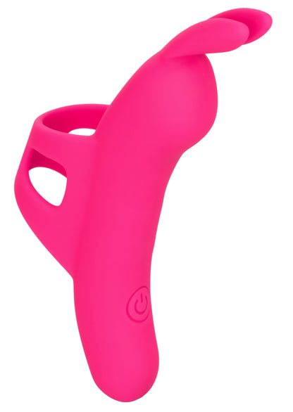 CalExotics The Flirty Vibe Finger Vibrator with 10 Functions – Pink