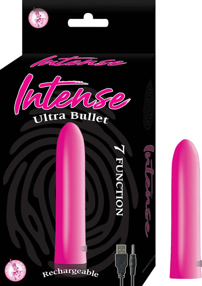 Nasstoys Intense Ultra Bullet – Waterproof Rechargeable Vibrator – Pink