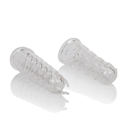 CalExotics Silicone Finger Teasers – Waterproof Clear Teasers
