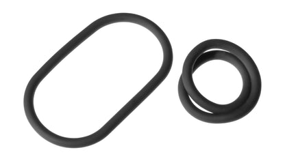 Perfect Fit Xplay Silicone 9 Inch Thin Wrap Ring – Black