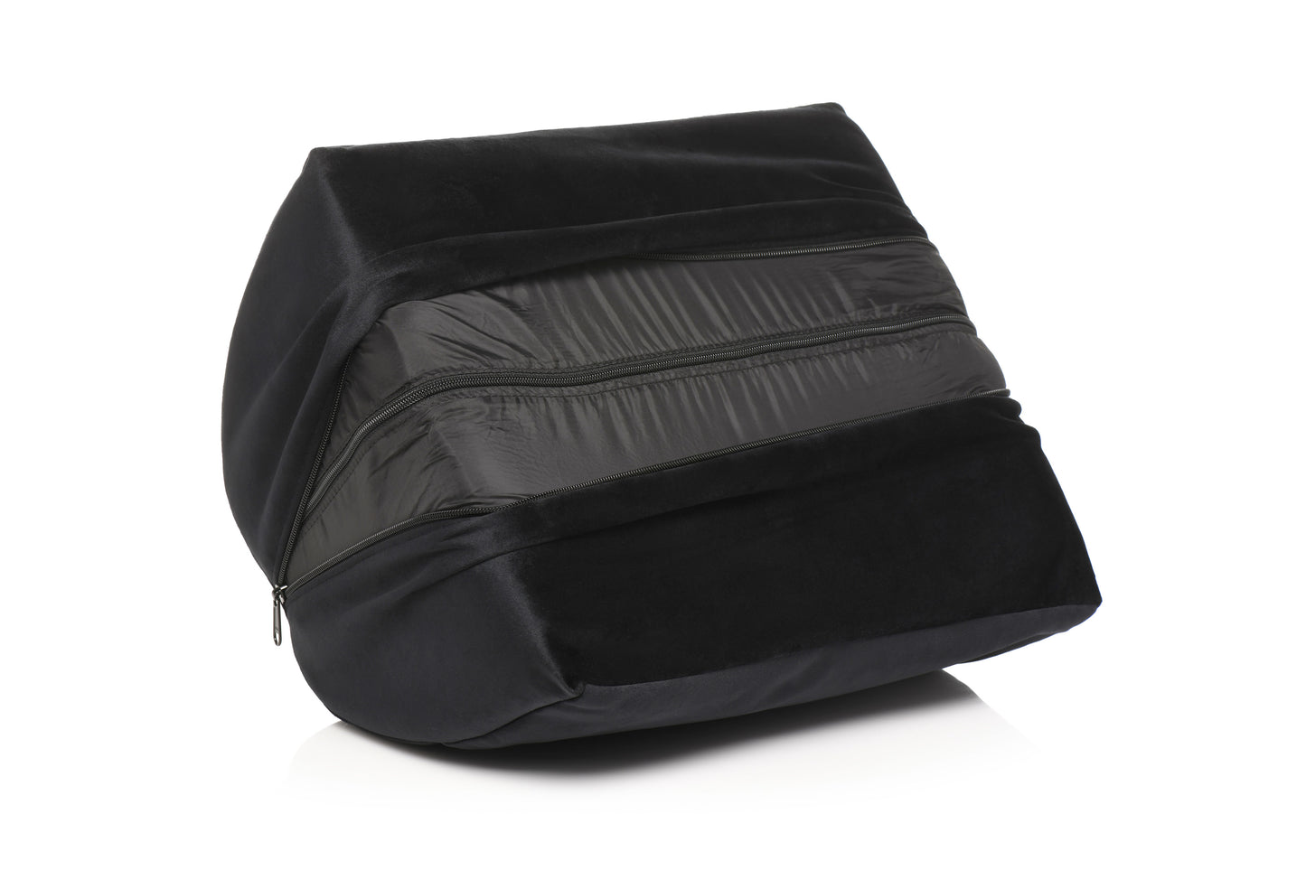 XR Brands Love Toy Cushion Saddle Pillow – Ergonomic Design – Black