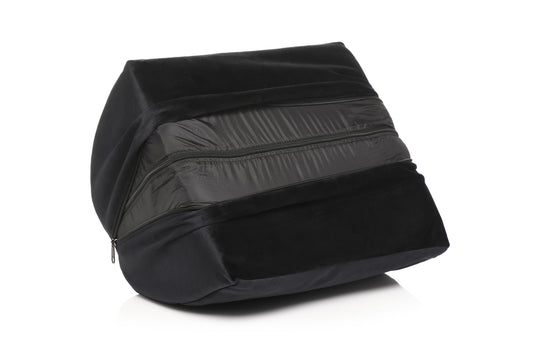 XR Brands Love Toy Cushion Saddle Pillow – Ergonomic Design – Black