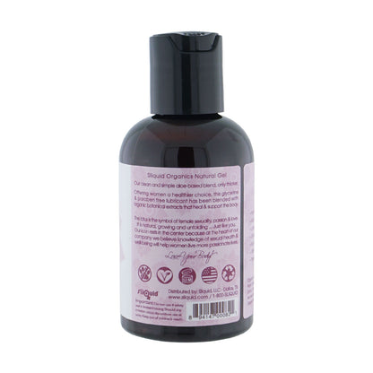 Sliquid Organics Natural Gel – Aloe-Based Personal Lubricant – 4.2 Fl Oz