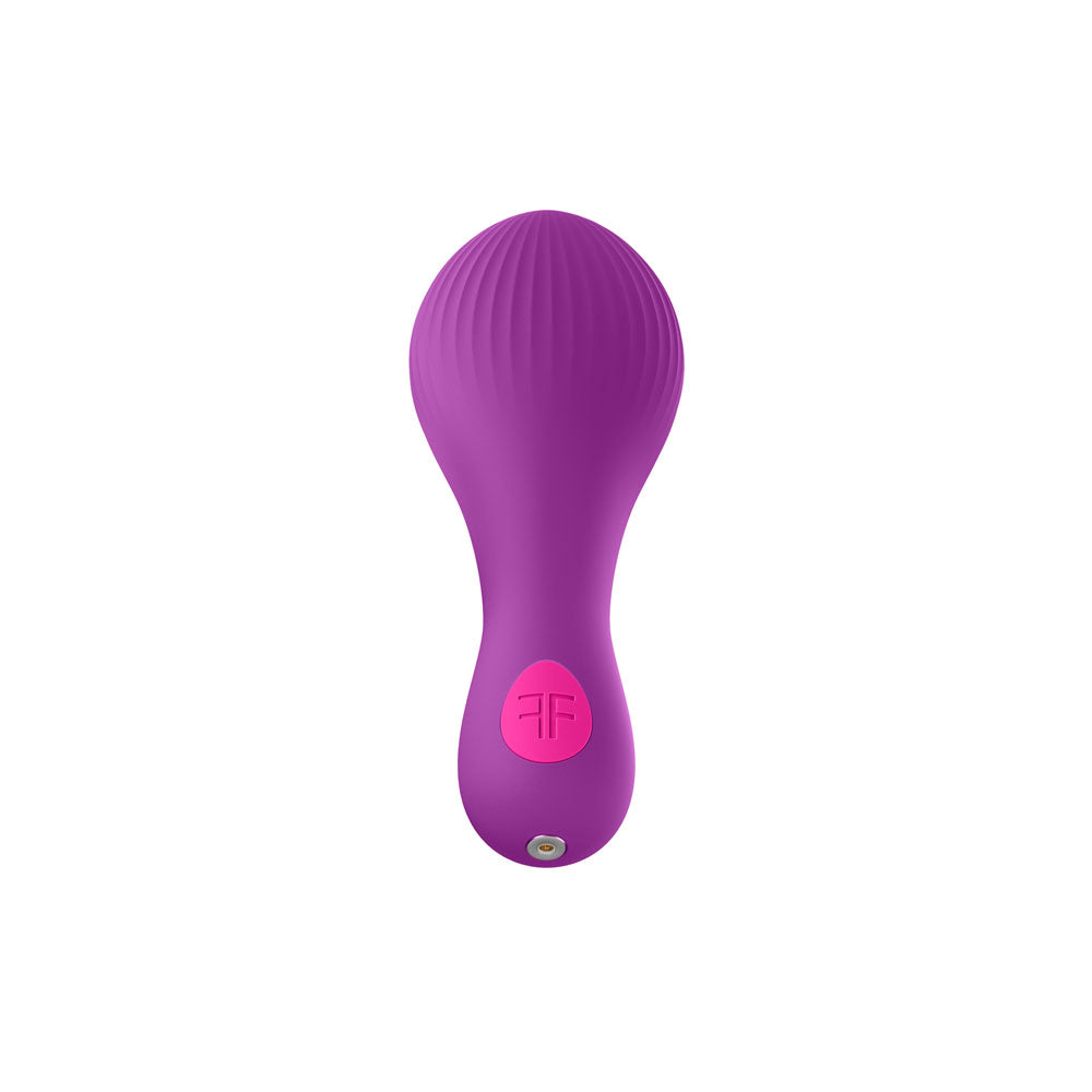 Femme Funn Solia Bullet Vibrator - Flat Tipped, 21 Vibration Modes, Purple