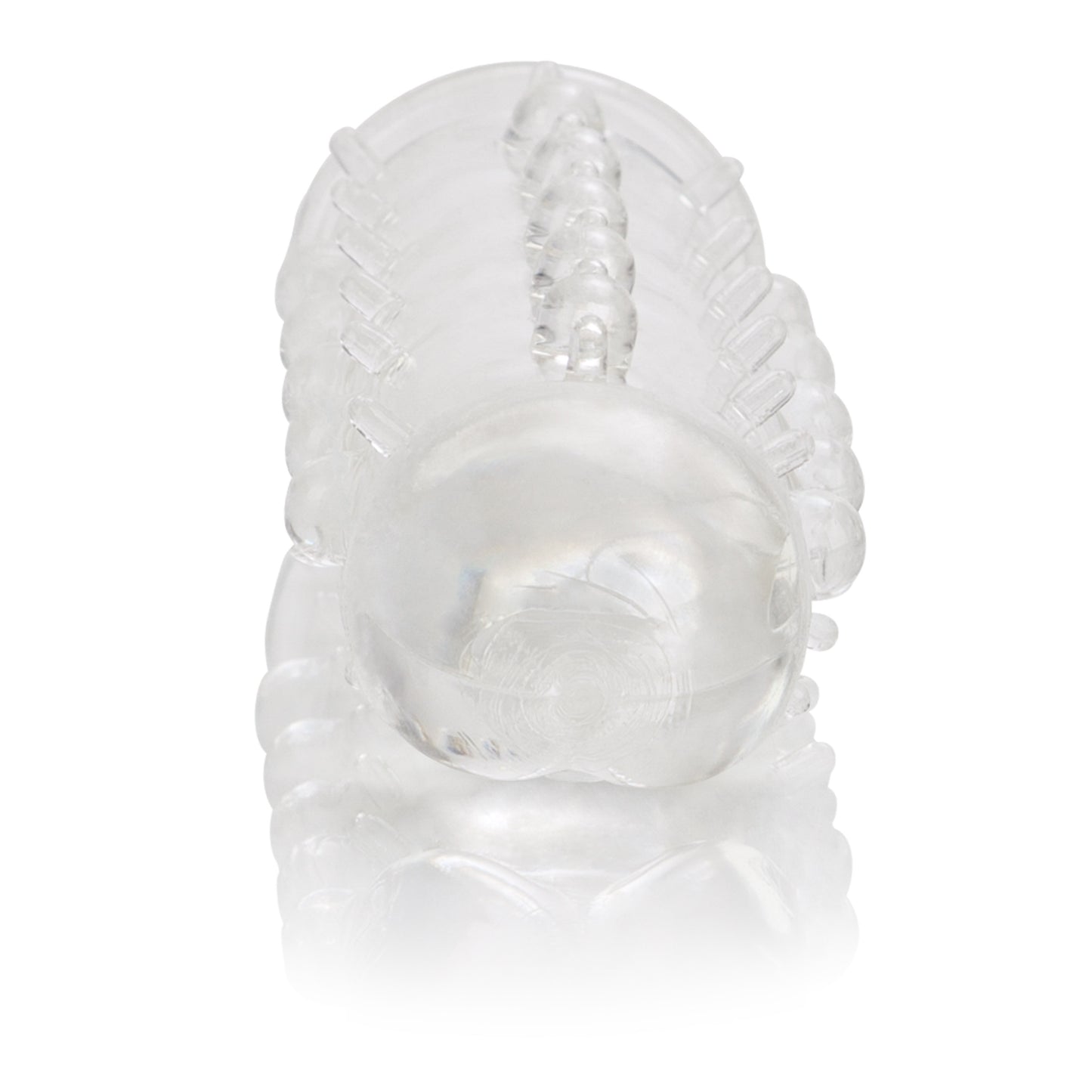 CalExotics Stud Extender Clear Penis Extender with Supporting Ring