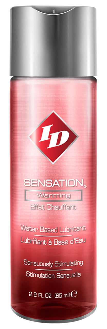 I.D. Lubricants ID Sensations Water-Based Warming Lubricant 2.2 Oz