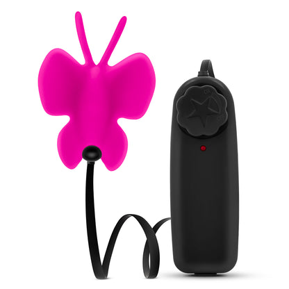 Blush Luxe Butterfly Teaser – Vibrating Toy with Multi-Speed Functionality – Fuschia