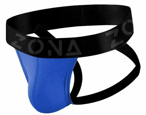 Zona Men's Jockstrap XL - Blue - Moisture-Wicking, Comfortable Fit