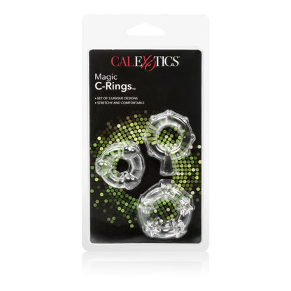 CalExotics Magic C-Rings Erection Enhancement Rings – Clear