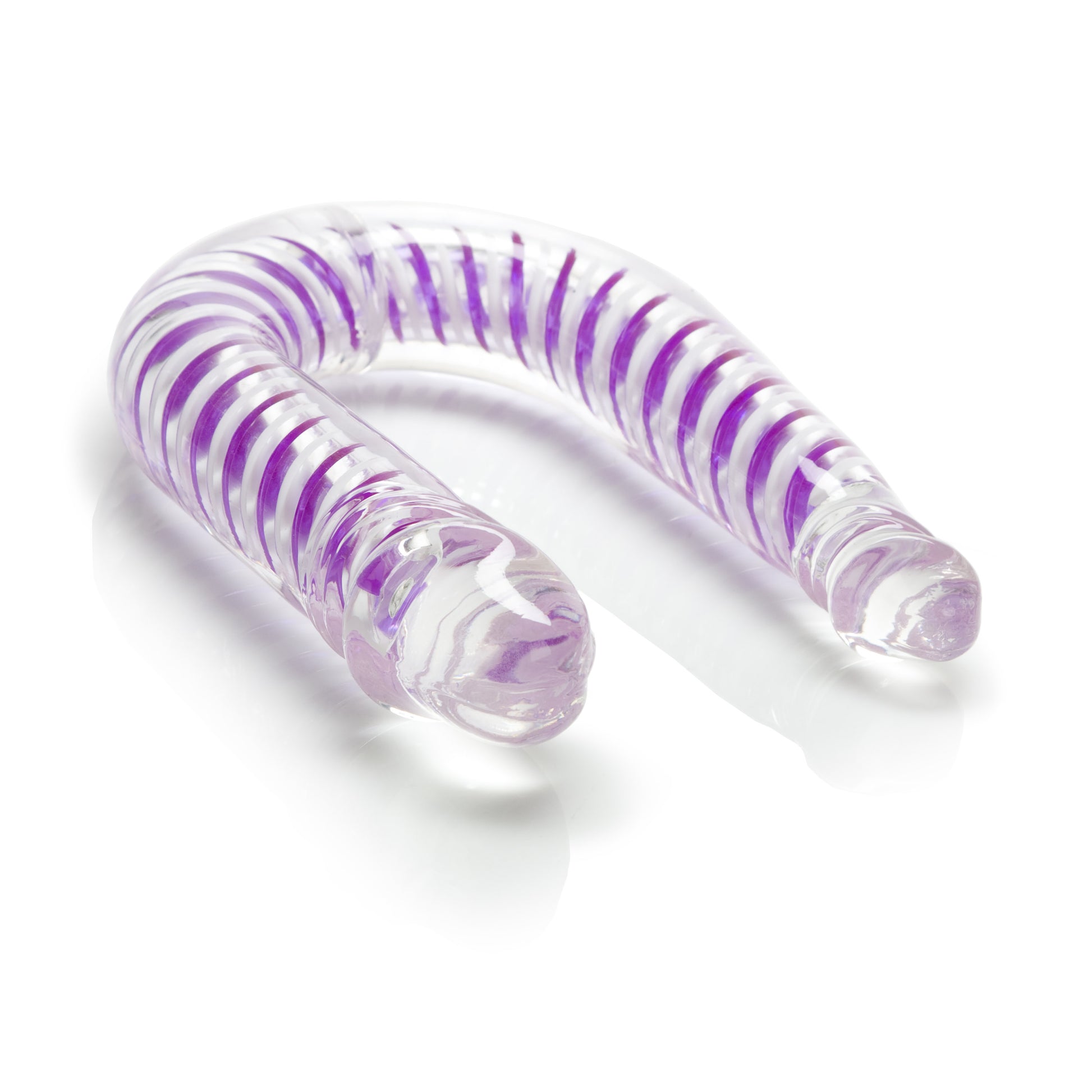 CalExotics Art Deco AC/DC Double Dong – Purple – Double Penetrator