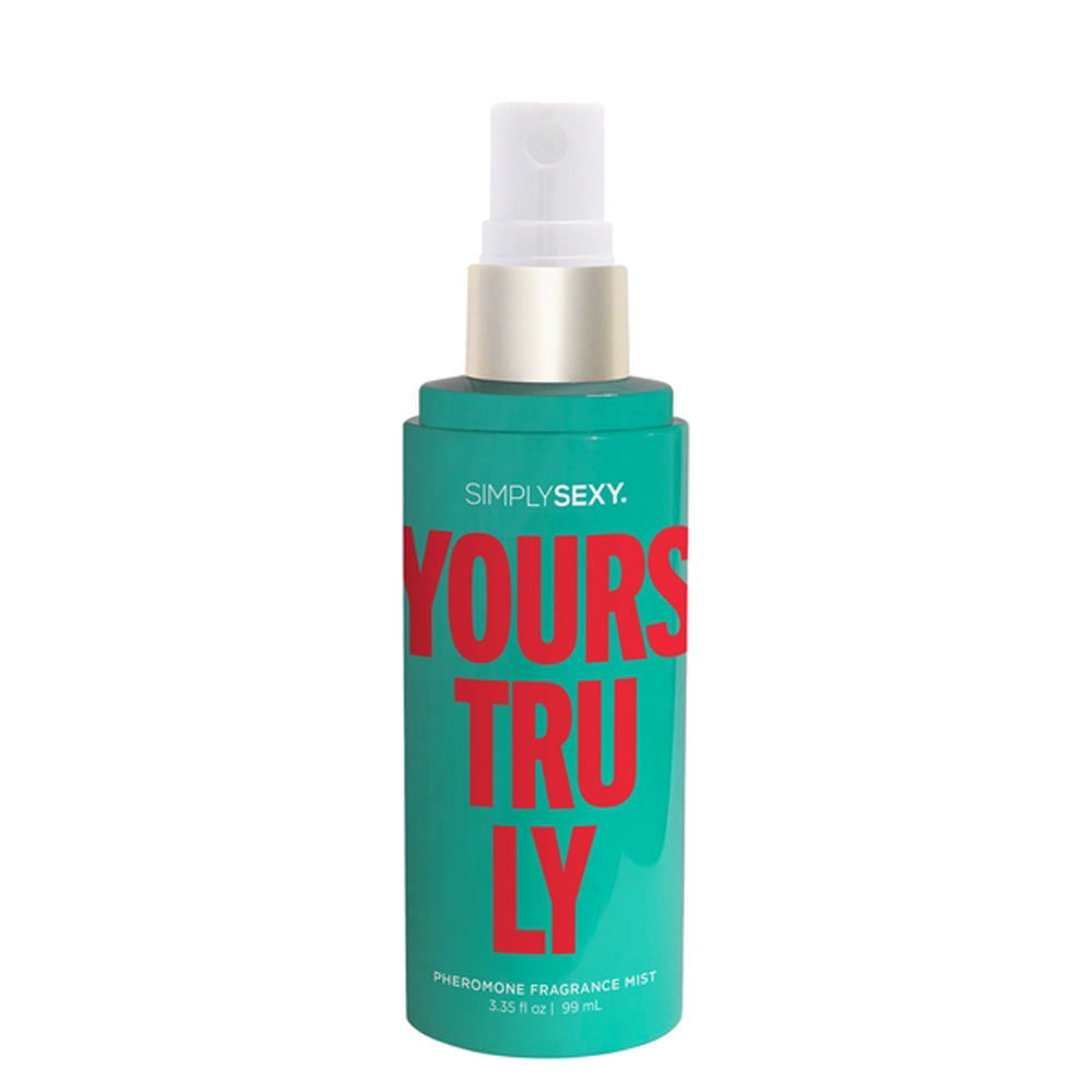 Yours Truly Pheromone Fragrance Mist – Floral Musk Scent – 3.35 Oz