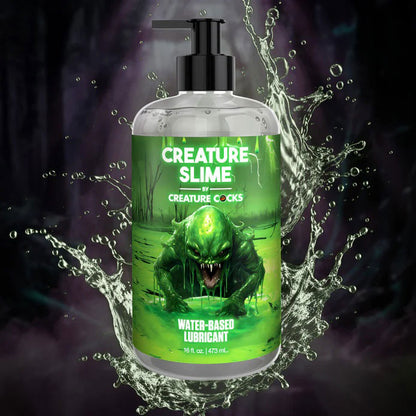Creature Slime Water Based Lubricant 16oz – Clear