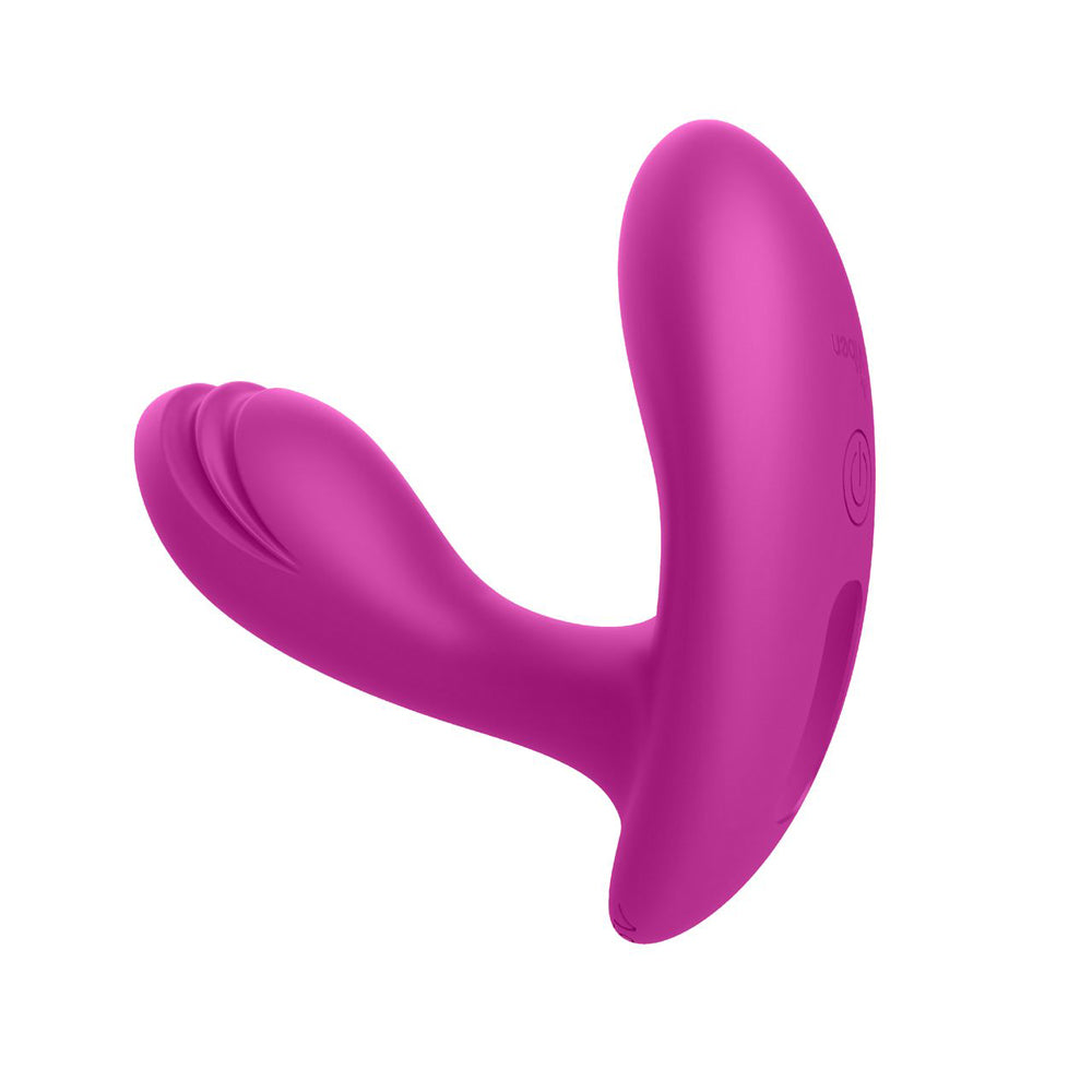 Epiphany Dual Motor Clitoral Rollerball Panty Vibe - Berry