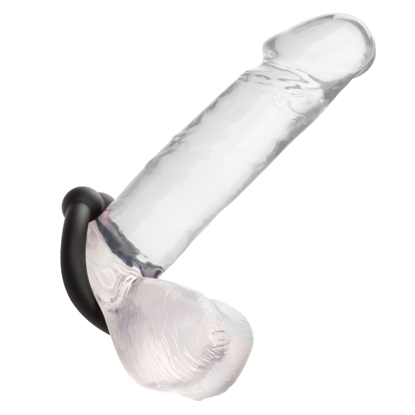 CalExotics Alpha Liquid Silicone Muscle Ring – Black – Enhancer Ring
