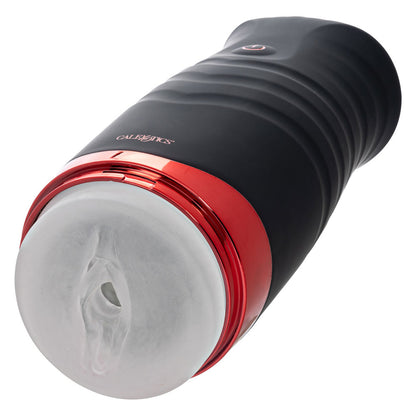 Xcess Gyrating Power Pussy - Rechargeable Masturbator - Black