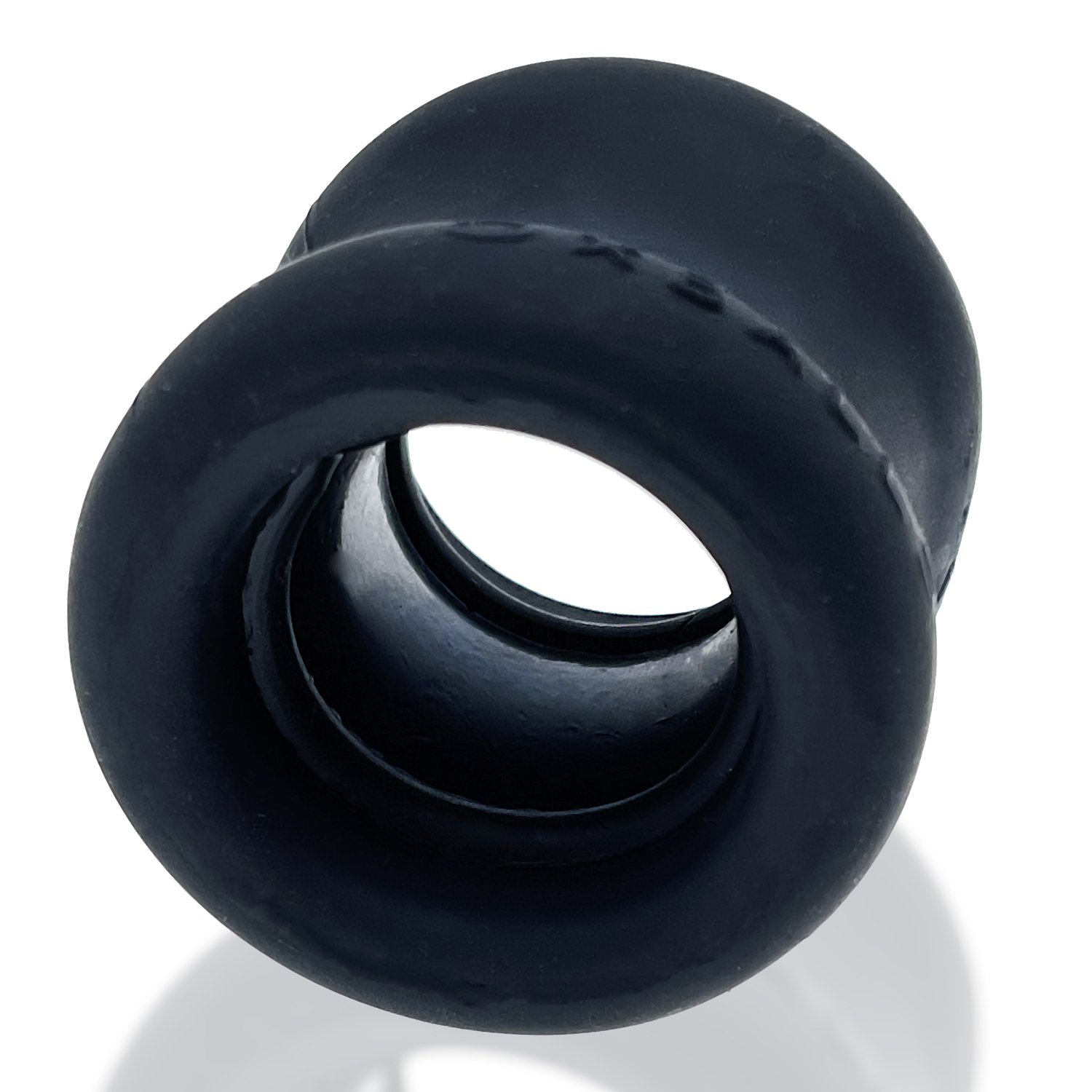 Oxballs Squeeze Soft Grip Ballstretcher - Stretching Design - Night Black