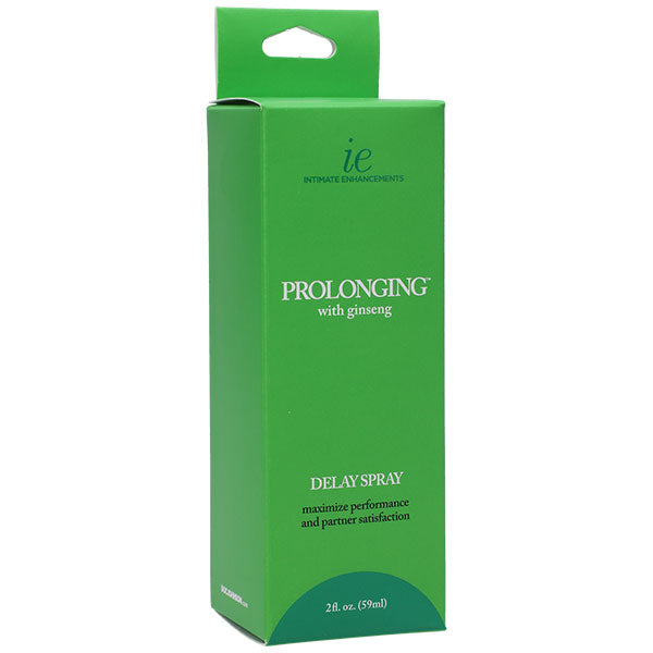 Doc Johnson Proloonging Delay Spray for Men - 2 Fl. Oz. - Odorless and Tasteless