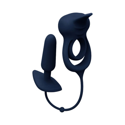 VeDO Humper Rechargeable Dual C-Ring with Anal Plug – Black