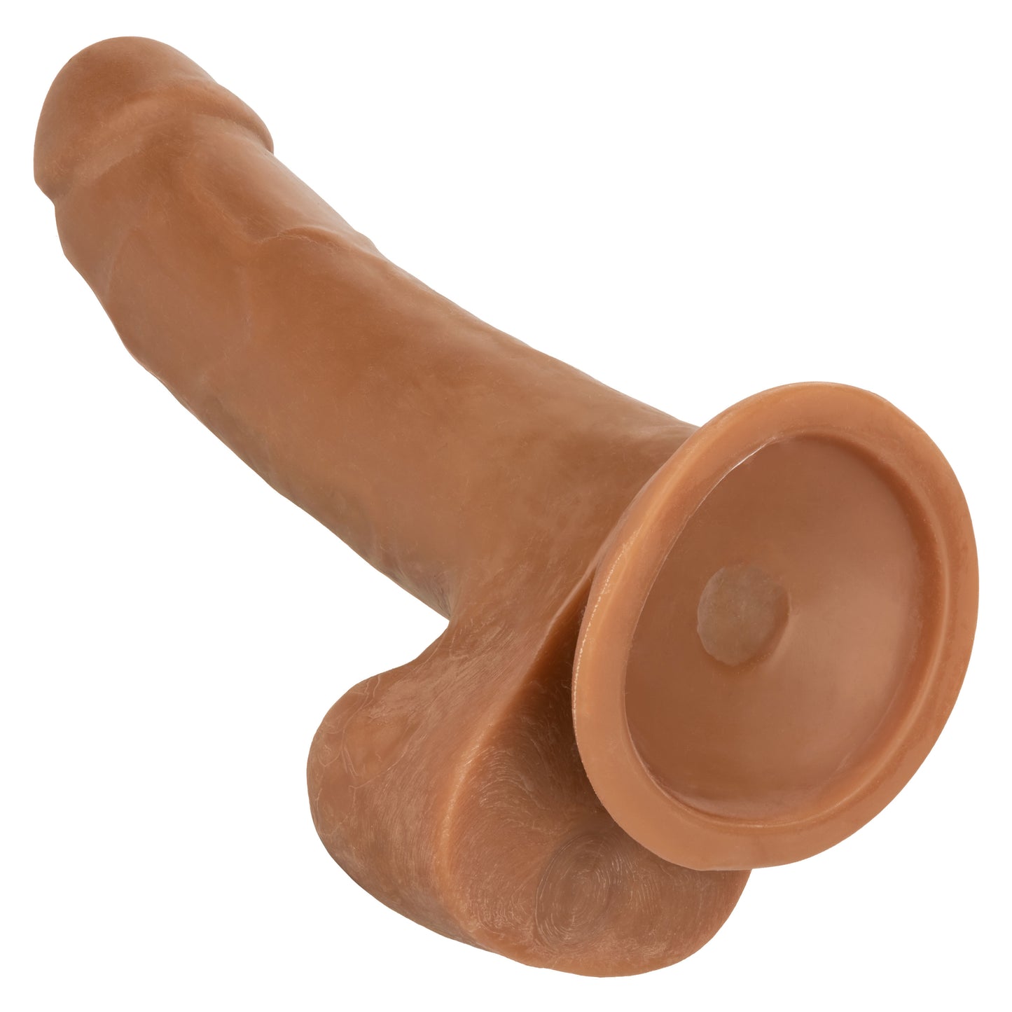 CalExotics 8-Inch Size Queen Dong – Realistic, Waterproof, Brown