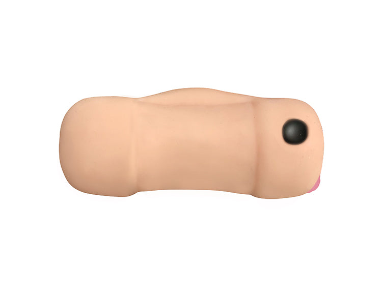 Curve Toys Mistress Double Stroker Jillian and Julie – Realistic Vibrating Double Stroker – Beige