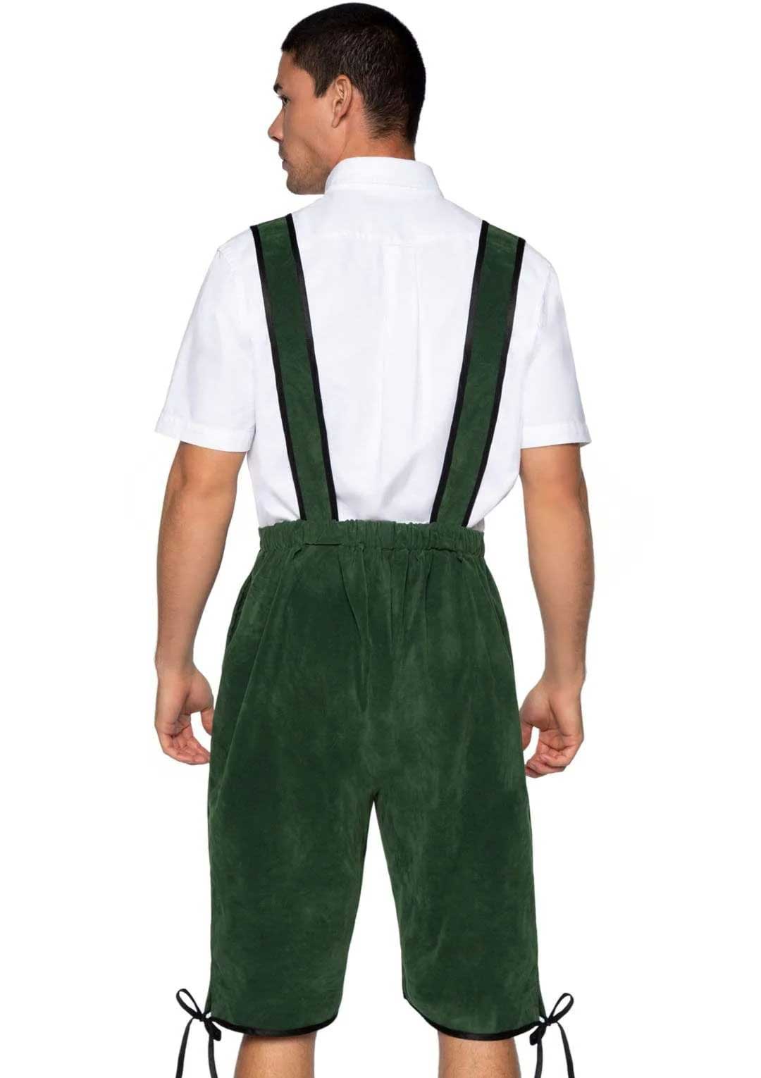 Leg Avenue Men's Beerfest Lederhosen Costume - X-Large - Green