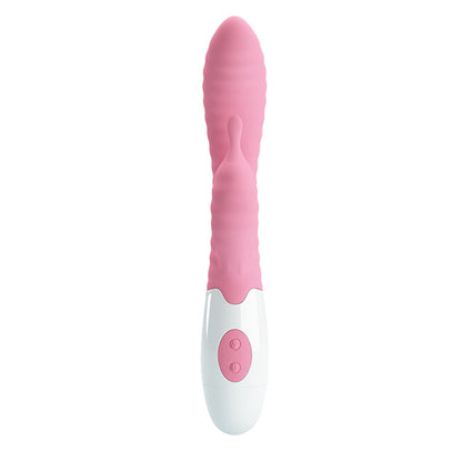 Pretty Love Hyman G-Spot Vibrator - 30 Function Curved Design - Pink