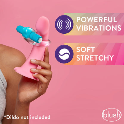 Blush Play With Me Delight Vibrating C-Ring – Blue