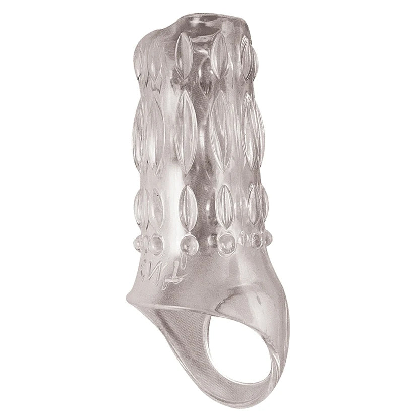 Maxx Men Erection Sleeve - Clear - Waterproof and Phthalate Free