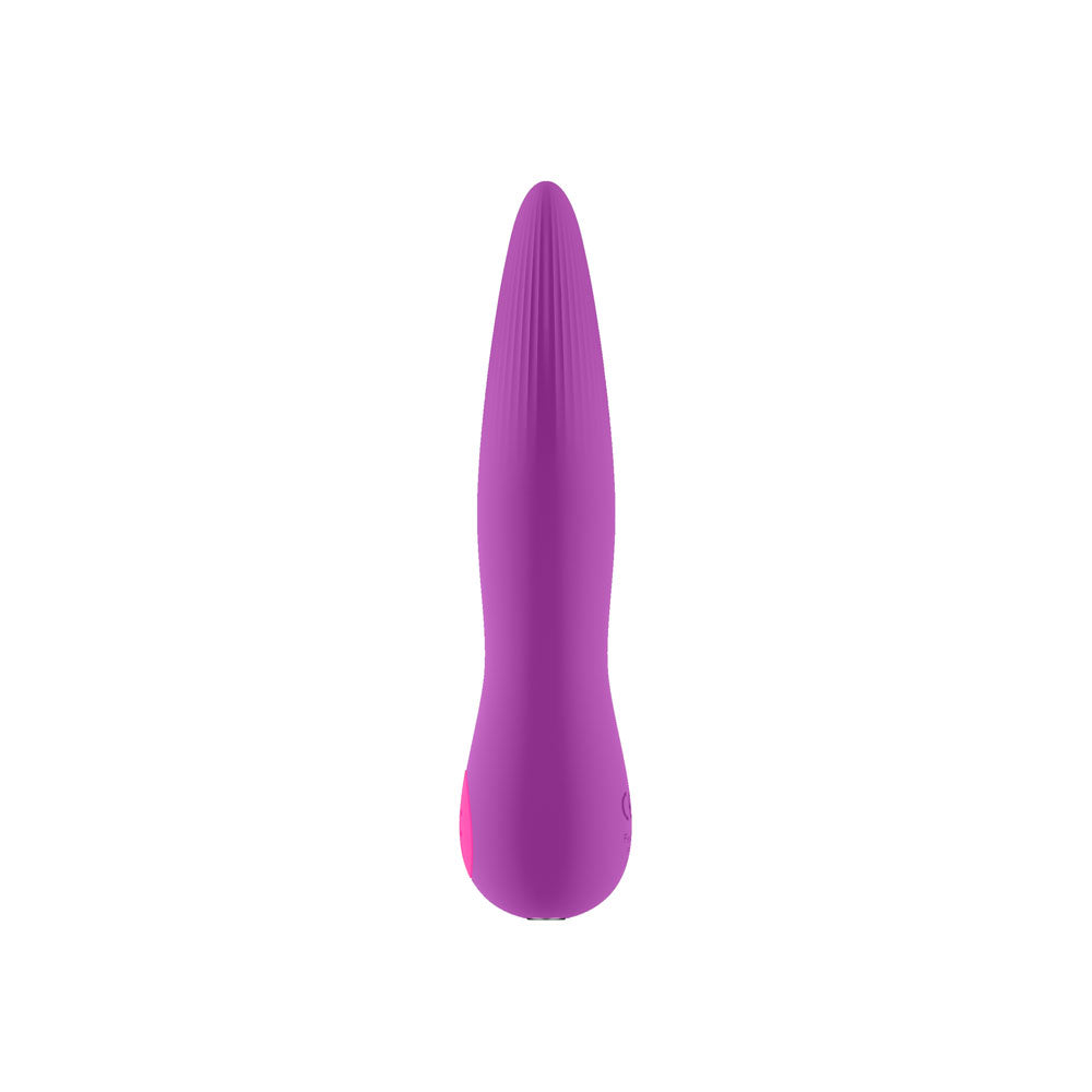Femme Funn Solia Bullet Vibrator - Flat Tipped, 21 Vibration Modes, Purple