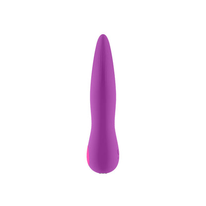 Femme Funn Solia Bullet Vibrator - Flat Tipped, 21 Vibration Modes, Purple