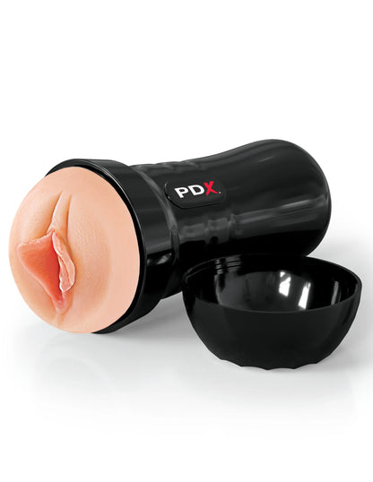 Pipedream Wet Pussies Super Luscious Lip Self-Lubricating Stroker – Beige